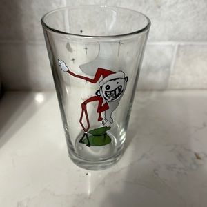 2009 holiday drinking glass carton